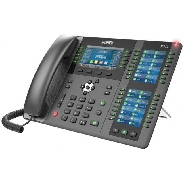 Телефон IP Fanvil X210 V2, черный