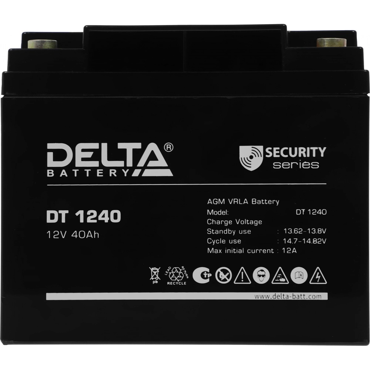 Батарея для ИБП Delta DT 1240 12В 40Ач