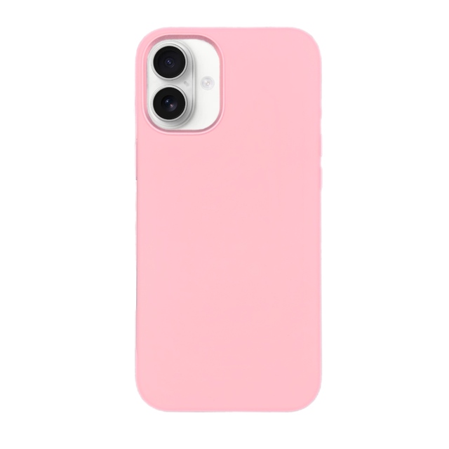 Чехол-накладка Comma Nature Serises Magnetic Silicone Case для iPhone 16 Plus (Цвет: Light Pink)