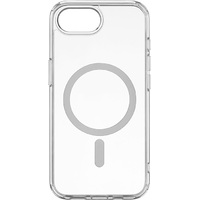 Чехол-накладка uBear Real Mag Case для смартфона Apple iPhone 16e (Цвет: Crystal Clear)
