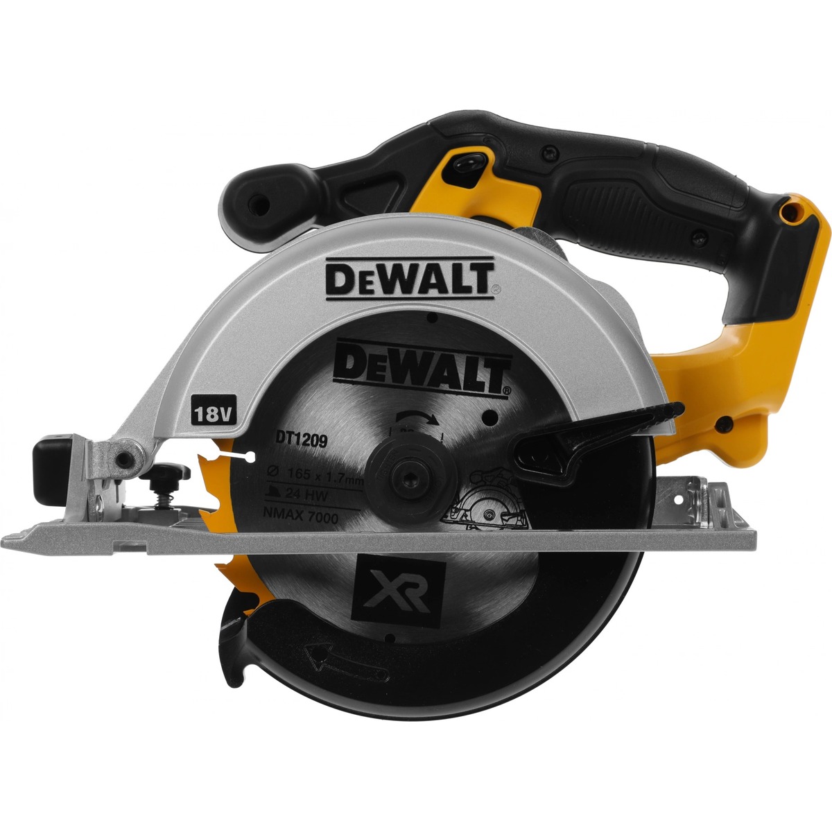 Циркулярная пила DeWalt DCS391N (Цвет: Yellow)