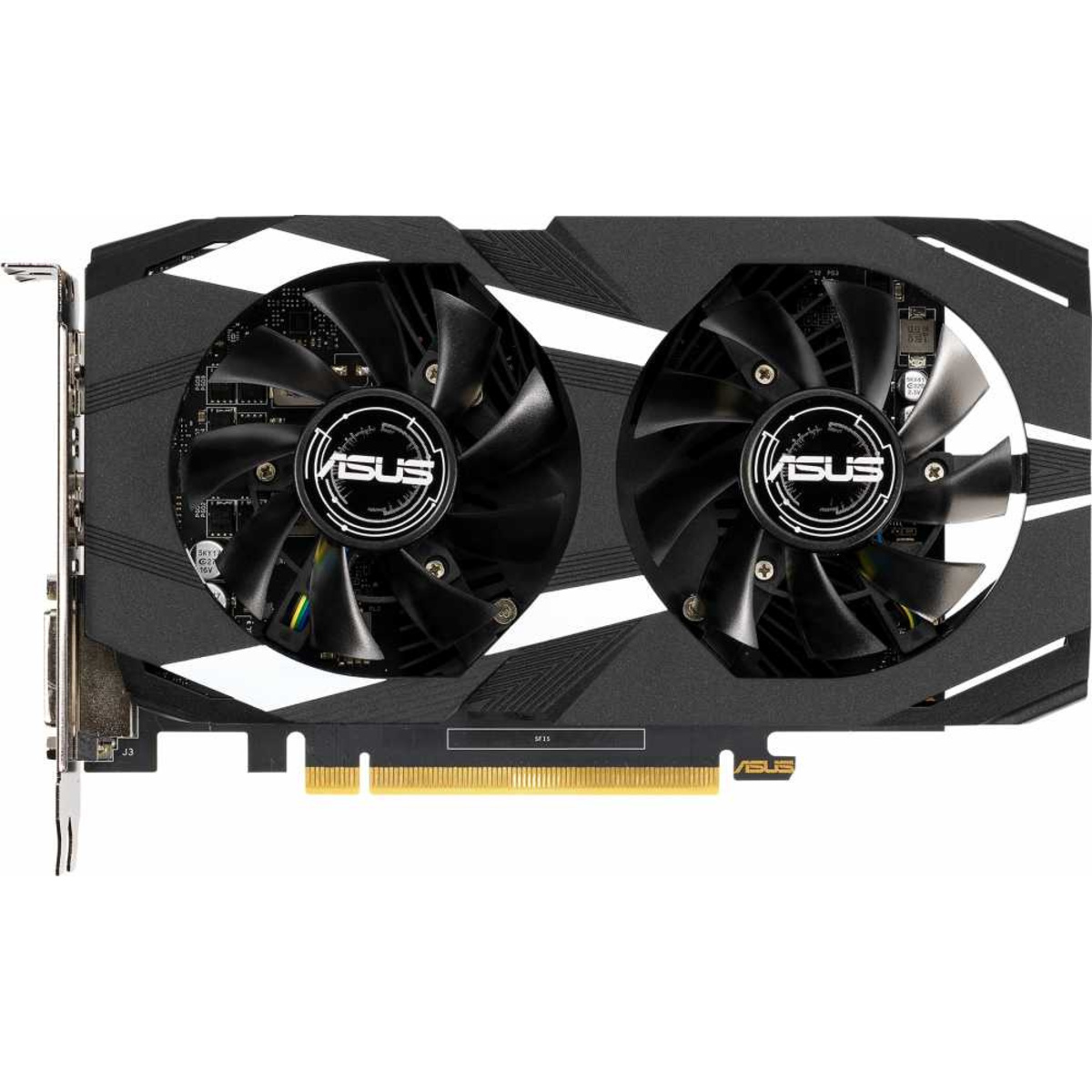 Видеокарта ASUS DUAL GeForce GTX 1650 1485MHz PCI-E 3.0 4096MB 8002MHz 128 bit DVI DisplayPort HDMI HDCP