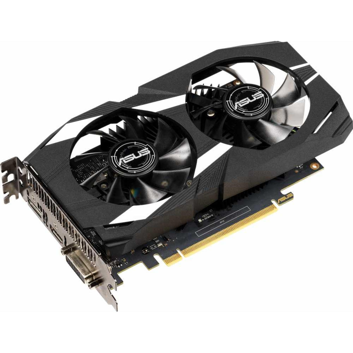 Видеокарта ASUS DUAL GeForce GTX 1650 1485MHz PCI-E 3.0 4096MB 8002MHz 128 bit DVI DisplayPort HDMI HDCP