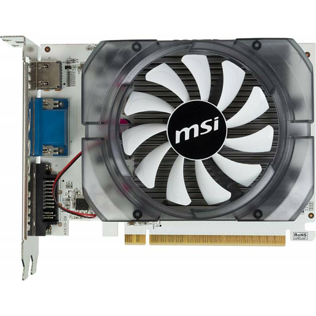 Видеокарта MSI GeForce GT 730 700Mhz PCI-E 2.0 2048Mb 1800Mhz 128 bit DVI HDMI HDCP V2
