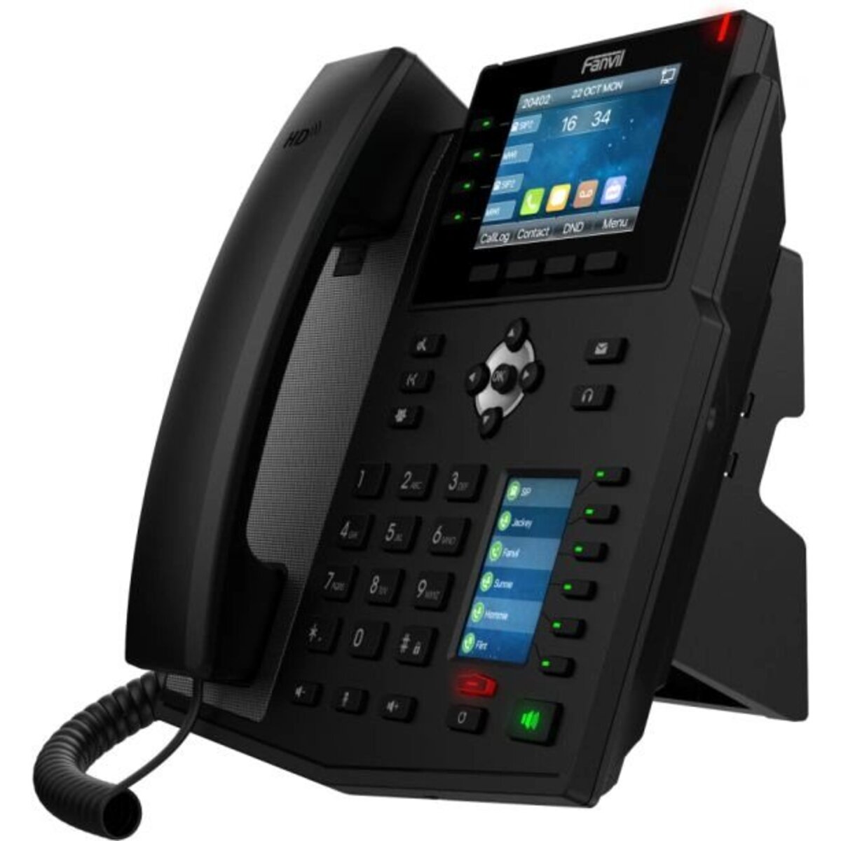 Телефон IP Fanvil X5U V2, черный