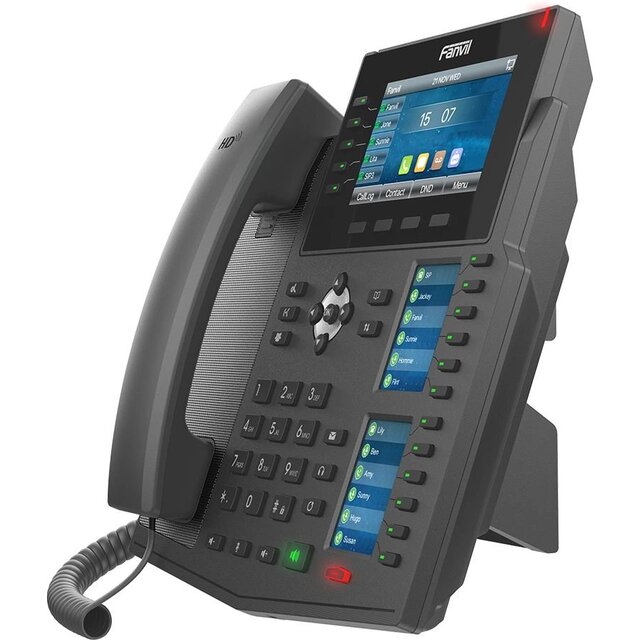 Телефон IP Fanvil X6U V2, черный