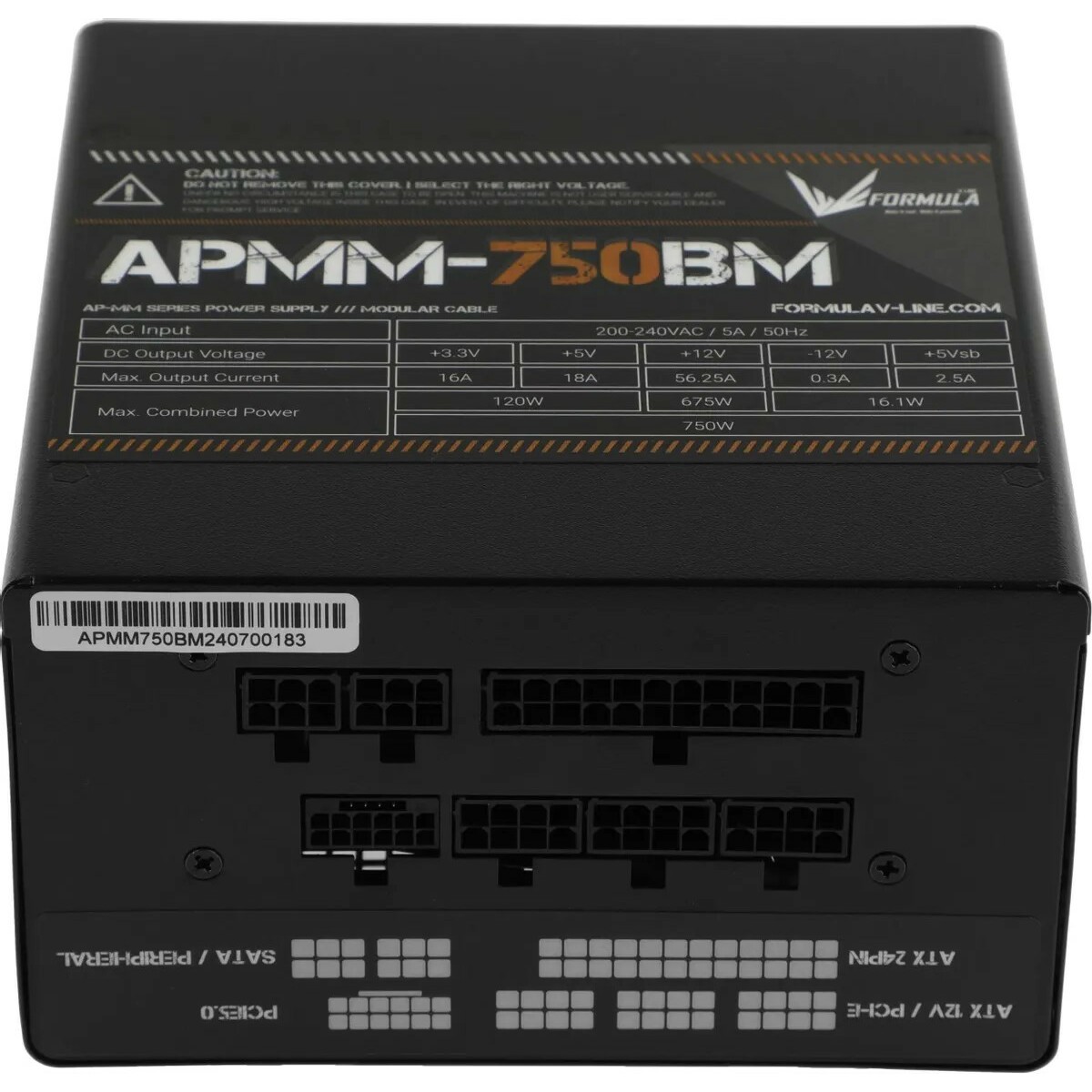 Блок питания Formula ATX 750W APMM-750BM 