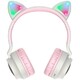 Наушники Hoco W27 Cat (Цвет: Gray/Pink)
