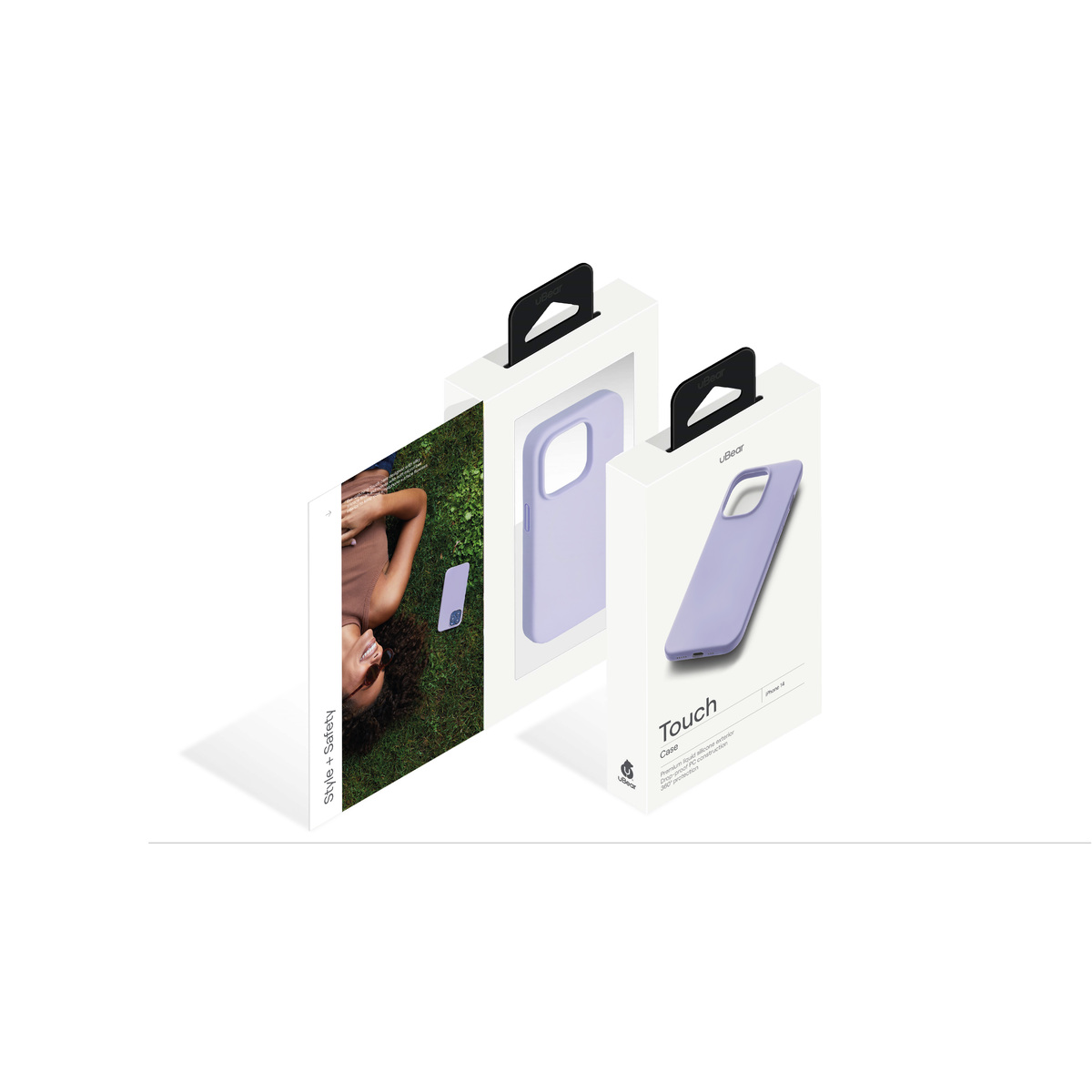 Чехол-накладка uBear Touch Case для смартфона Apple iPhone 14 (Цвет: Purple)
