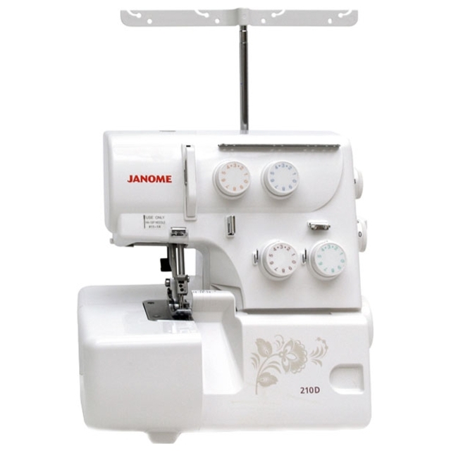 Оверлок Janome 210D (Цвет: White)