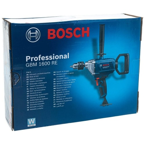 Дрель безударная Bosch GBM 1600RE (Цвет: Blue)