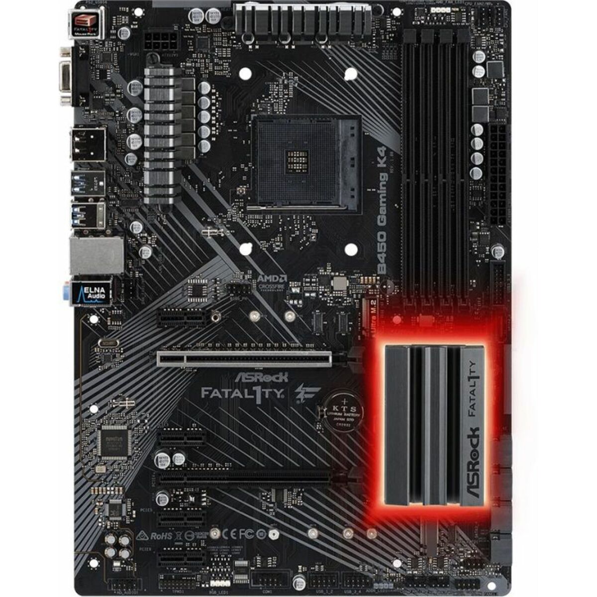 Материнская плата Asrock Fatal1ty B450 Gaming K4