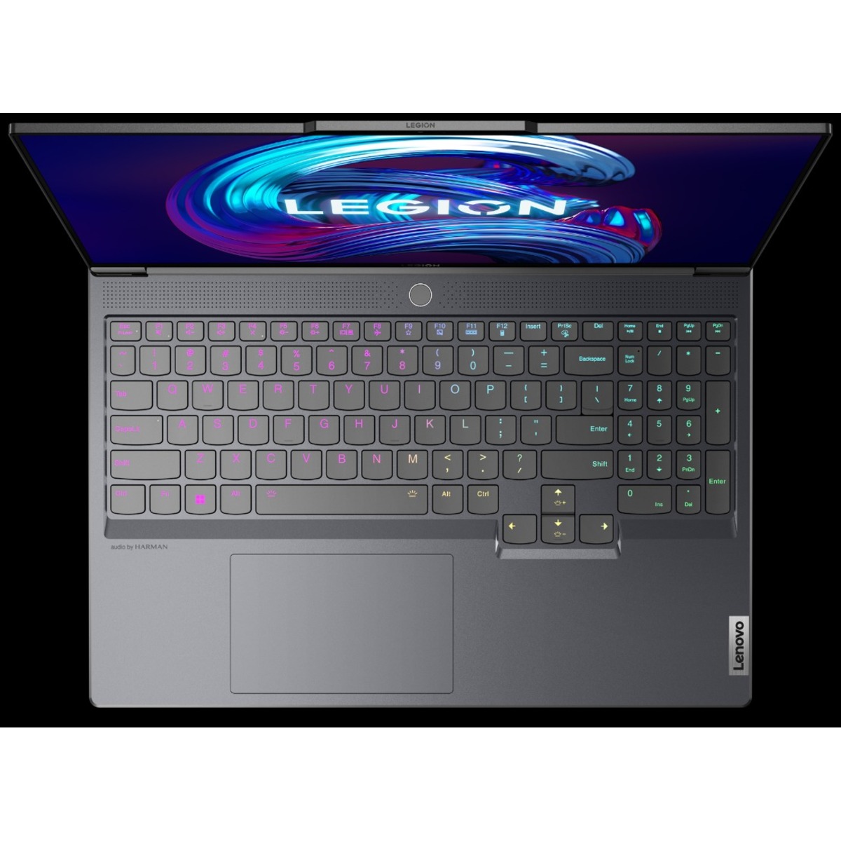 Ноутбук Lenovo Legion 7 16IAX7 (Intel Core i7 12800HX  /  16Gb  /  SSD1Tb  /  nVidia GeForce RTX 3070 Ti 8Gb  /  noOS  /  Grey)