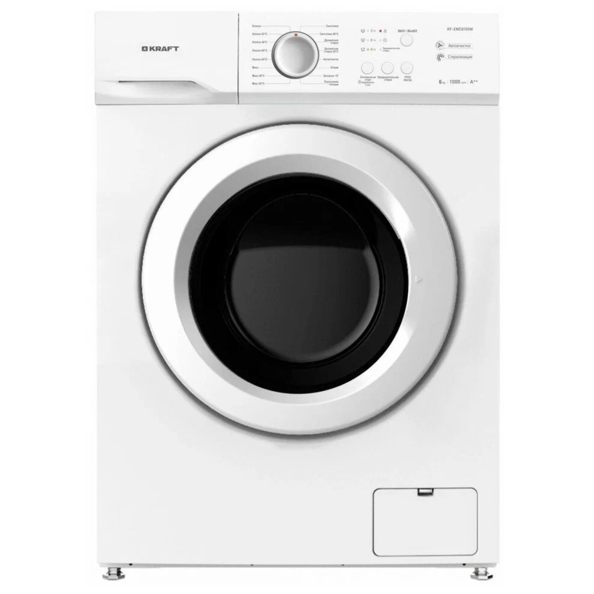 Стиральная машина Kraft KF-ENC 6105 W (Цвет: White)