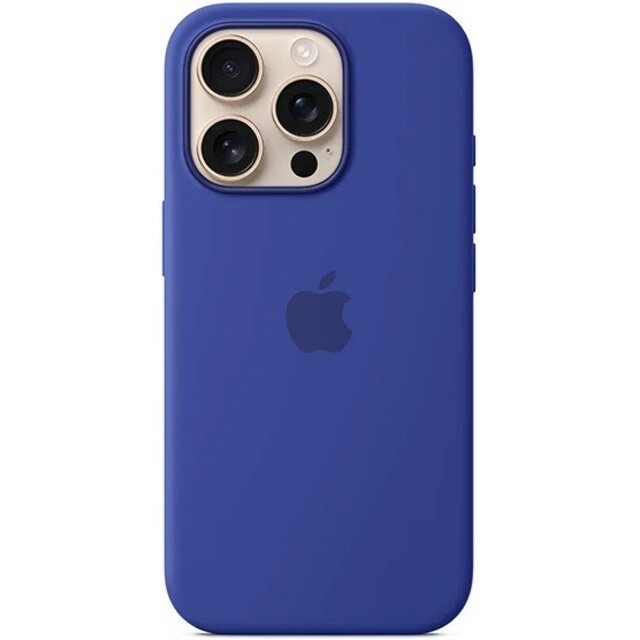 Чехол-накладка Apple Silicone Case with MagSafe для смартфона Apple iPhone 16 Pro Max (Цвет: Ultramarine)