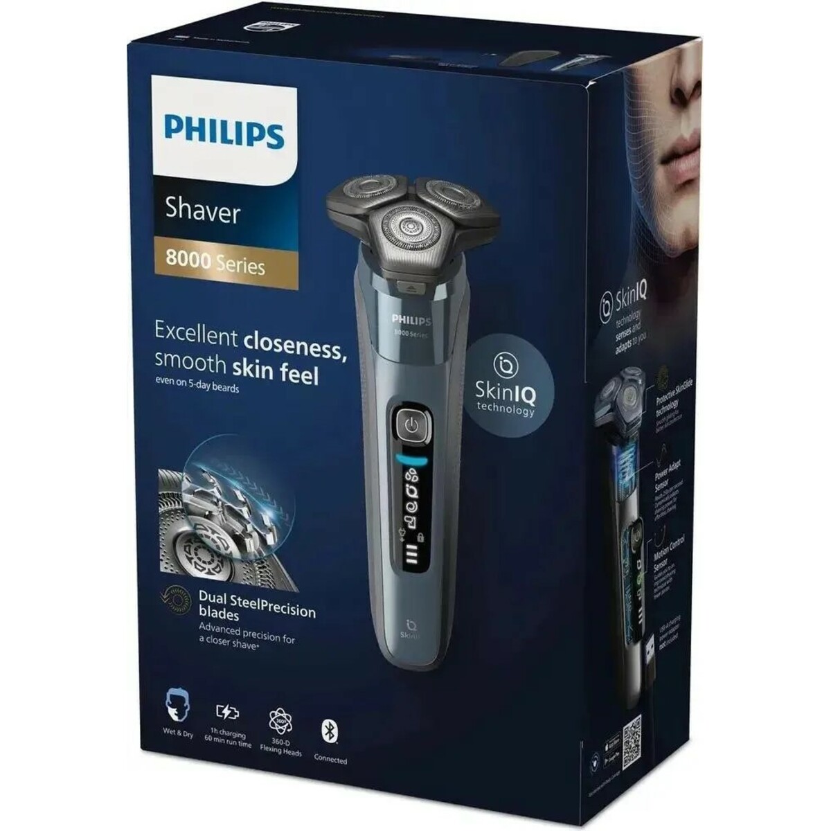 Бритва роторная Philips S8692 / 35 (Цвет: Blue / Black)