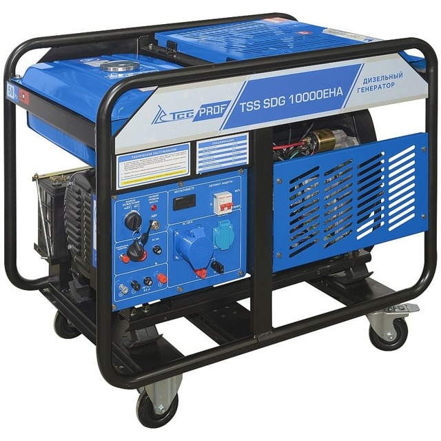 Генератор ТСС SDG 10000EHA 11кВт (Цвет: Blue)