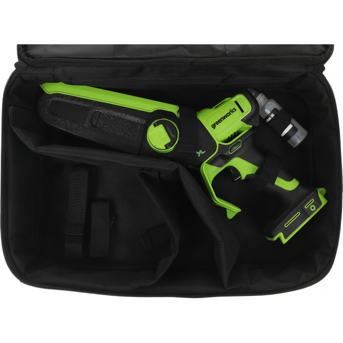 Электрическая цепная пила Greenworks GD24CSMNX (Цвет: Green)
