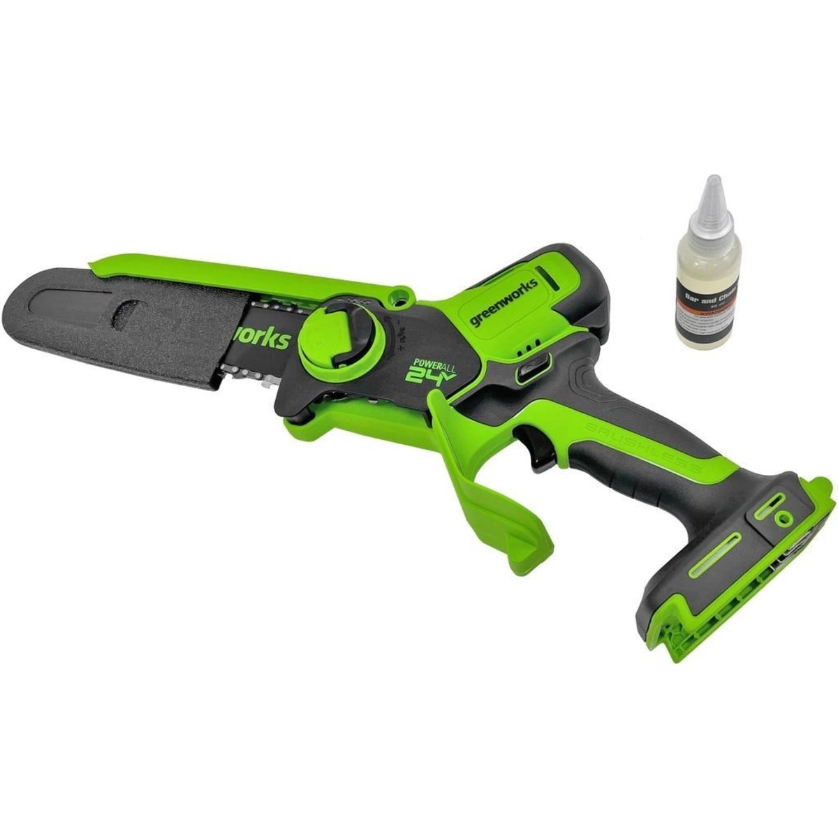 Электрическая цепная пила Greenworks GD24CSMNX (Цвет: Green)