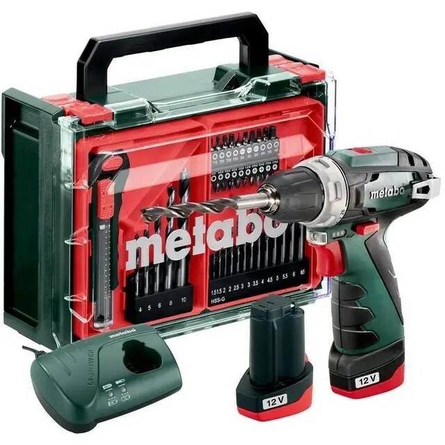 Дрель-шуруповерт Metabo Powernaxx BS (Цвет: Green / Black)