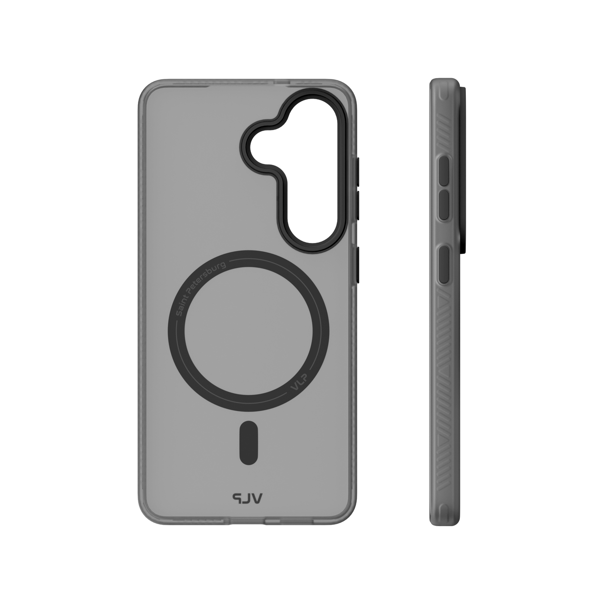 Чехол-накладка VLP Moon Case MagSafe для Samsung Galaxy S26(Цвет: Black)