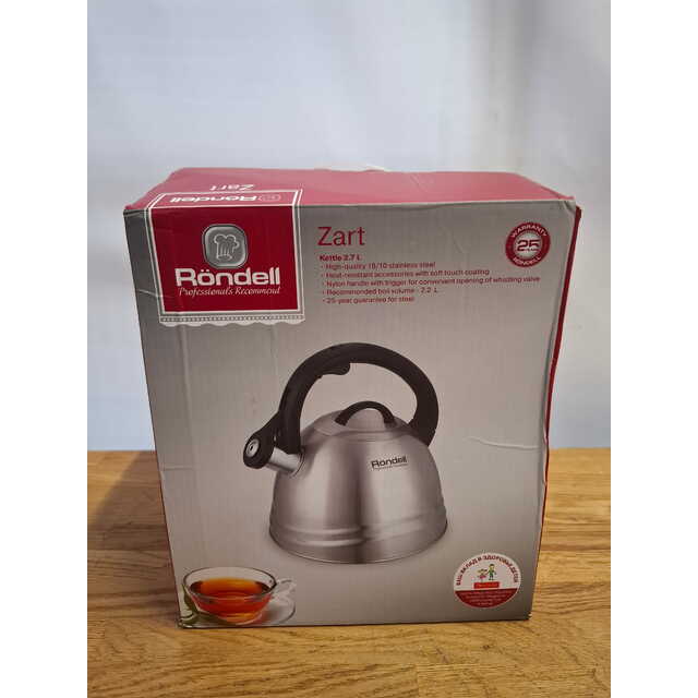 Чайник металлический Rondell Zart RDS-1828 (Цвет: Inox)