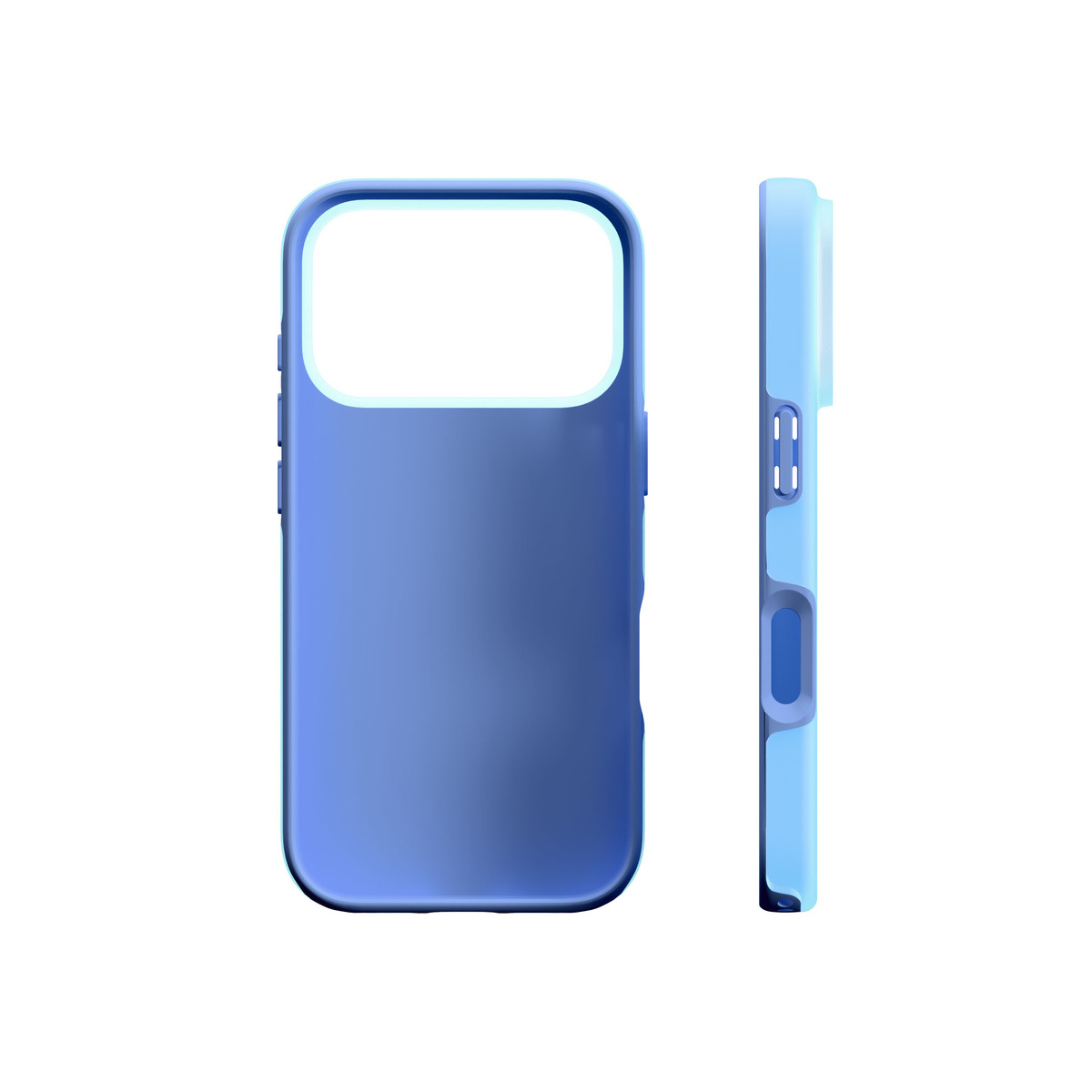 Чехол-накладка VLP Sorbet Case с MagSafe для iPhone 18 Pro, голубой