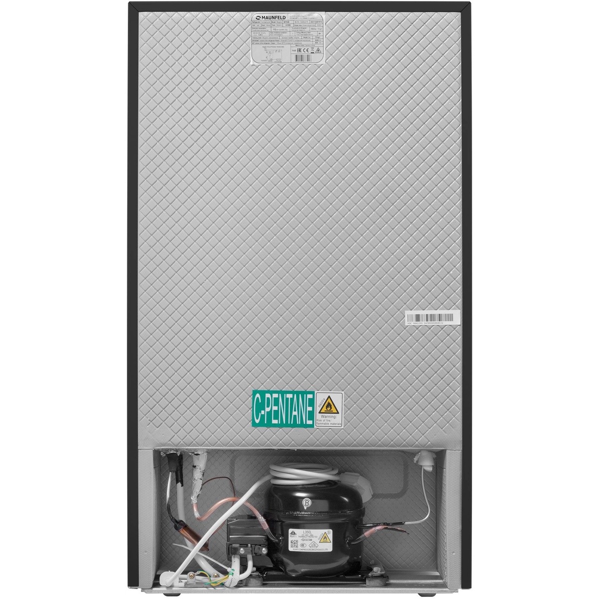 Холодильник Maunfeld MFF83B, черный