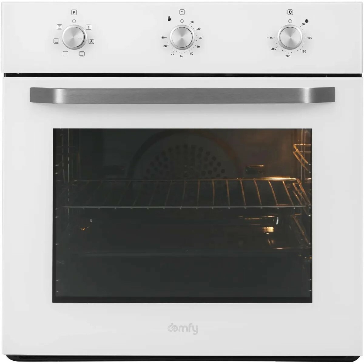 Духовой шкаф Domfy DM6632EO WG, белый