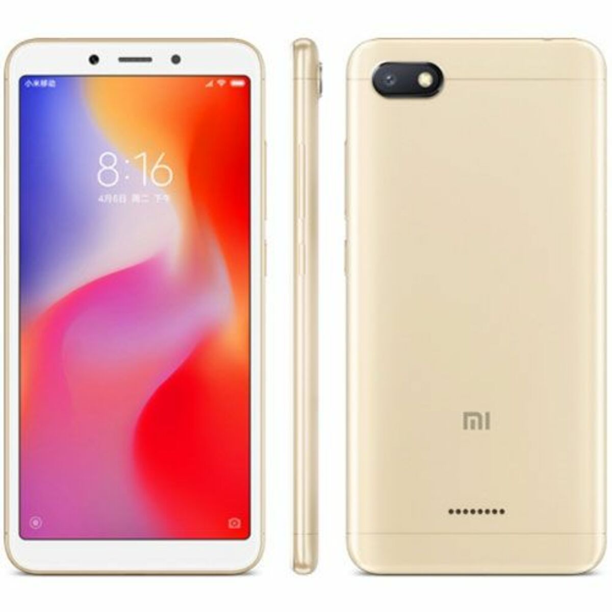 Смартфон Xiaomi Redmi 6A 2 / 16Gb Global (Цвет: Gold)