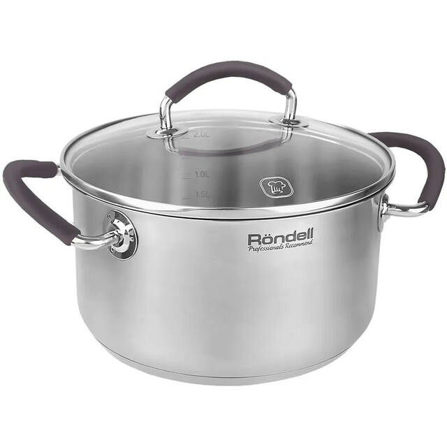 Кастрюля Rondell Akzent RDS-1387 (Цвет: Inox)