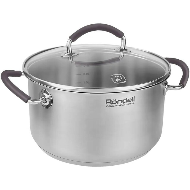 Кастрюля Rondell Akzent RDS-1388 (Цвет: Inox)