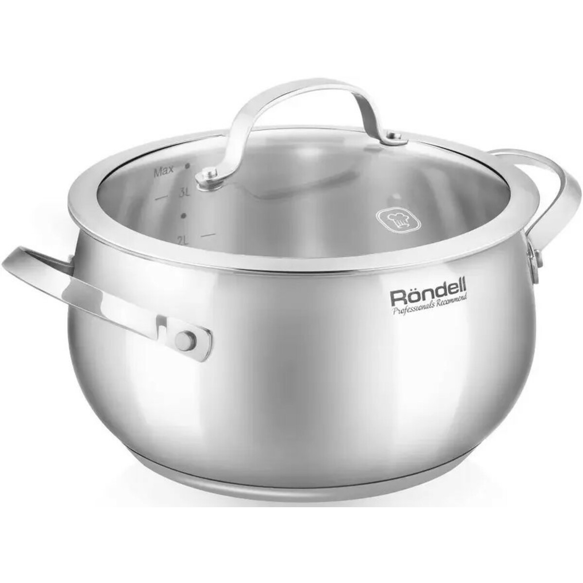 Кастрюля Rondell Calypso RDS-1671 (Цвет: Inox)