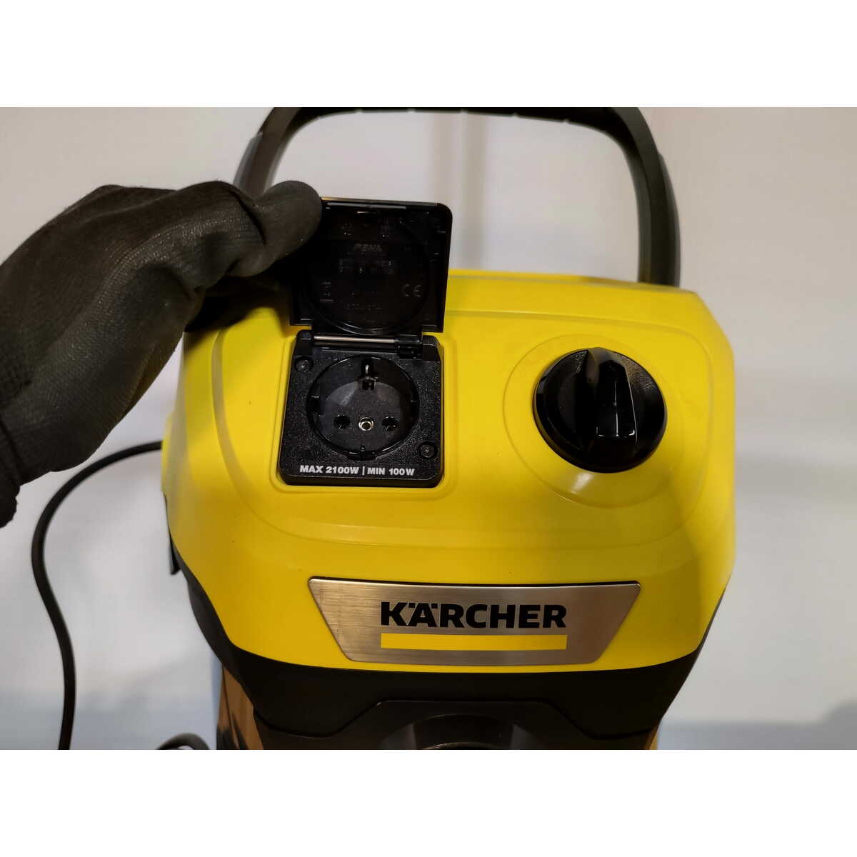 Строительный пылесос Karcher WD 3 P S V-17 / 4 / 20 (Цвет: Yellow)