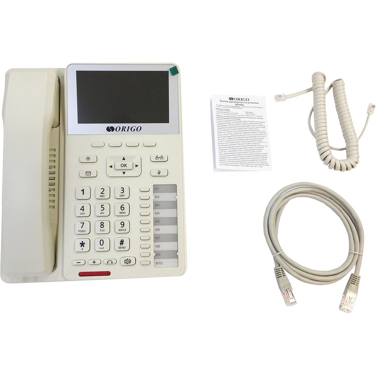 Телефон IP Origo OPH500, белый