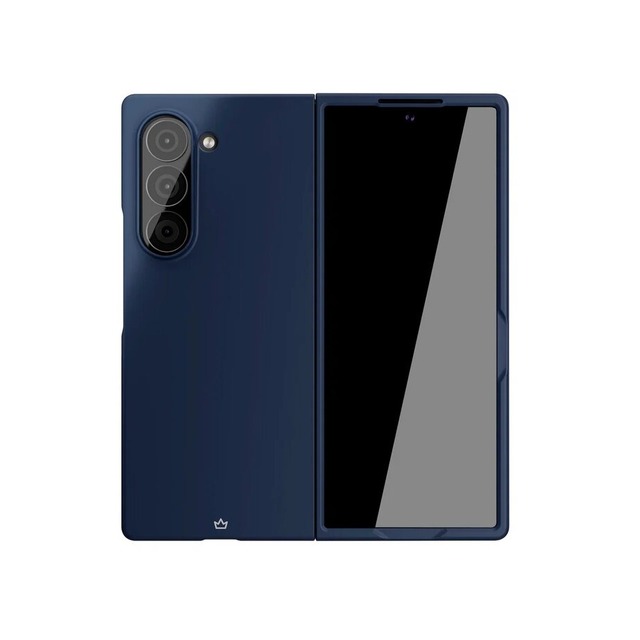 Чехол-накладка VLP Flex Сase для смартфона Samsung Galaxy Z Fold 6 (Цвет: Blue)