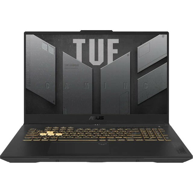 Ноутбук Asus TUF Gaming F17 FX707VJB-HX100 (Core 5 210H 2.2Ghz / 16Gb DDR5 / SSD512Gb / NVIDIA GeForce RTX 3050 6Gb / 17.3