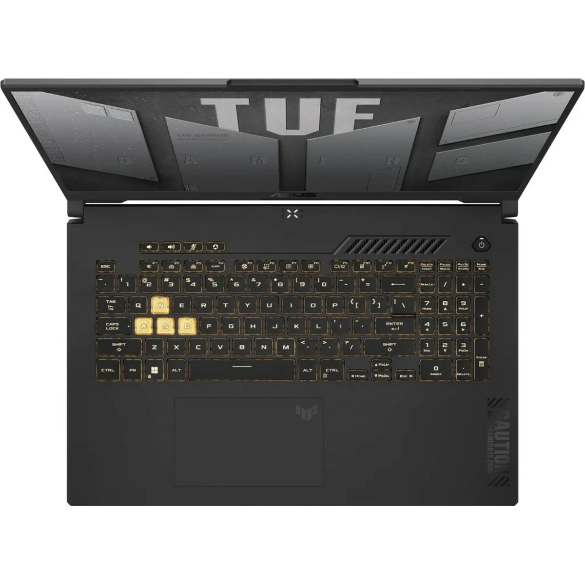 Ноутбук Asus TUF Gaming F17 FX707VJB-HX100 (Core 5 210H 2.2Ghz/16Gb DDR5/SSD512Gb/NVIDIA GeForce RTX 3050 6Gb/17.3