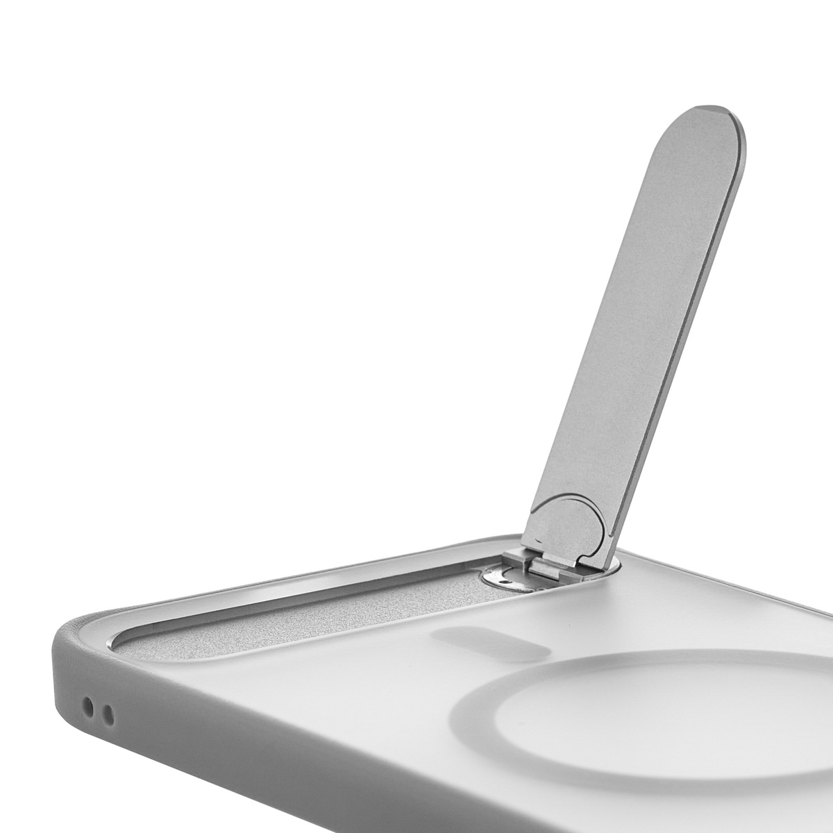 Чехол-накладка uBear Stand 360 Mag case для смартфона Apple iPhone 17 Pro (Цвет: Grey)