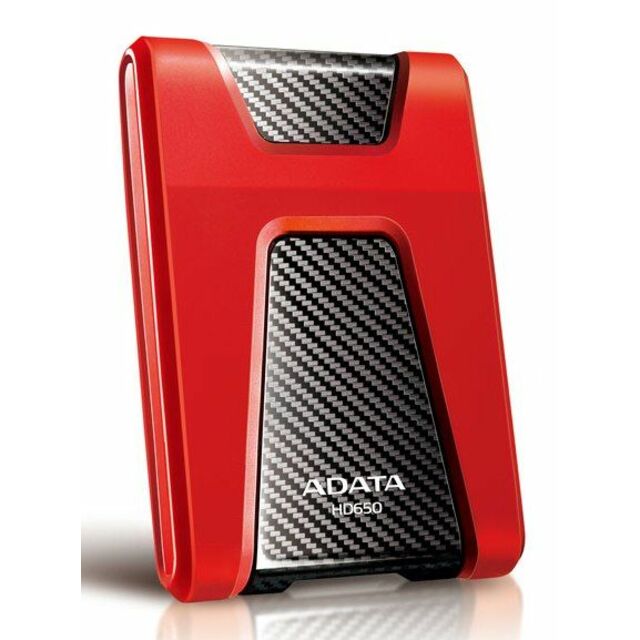 Жесткий диск A-Data USB 3.1 2Tb AHD650-2TU31-CRD HD650 DashDrive Durable 2.5 (Цвет: Red) 