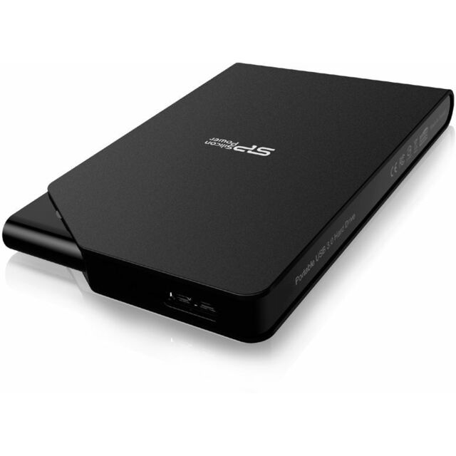 Жесткий диск Silicon Power USB 3.0 1Tb SP010TBPHDS03S3K S03 Stream 2.5 (Цвет: Black)