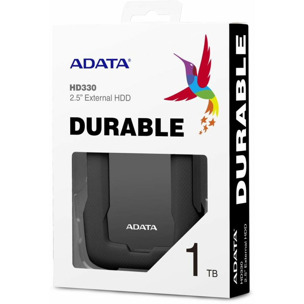 Жесткий диск A-Data USB 3.0 1Tb AHD330-1TU31-CBK HD330 DashDrive Durable 2.5 (Цвет: Black)