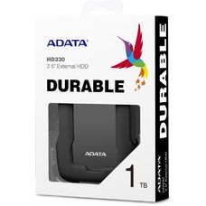 Жесткий диск A-Data USB 3.0 1Tb AHD330-1TU31-CBK HD330 DashDrive Durable 2.5 (Цвет: Black)