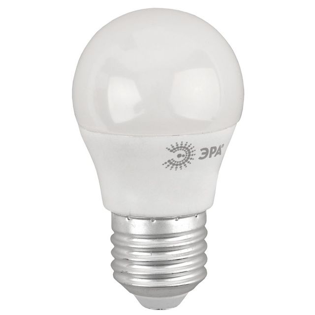 Лампа светодиодная Эра P45-8W-840-E27 8Вт цоколь:E27 4000K колба:P45 (упак.:3шт) 
