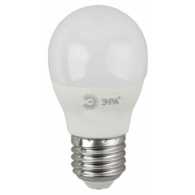Лампа светодиодная Эра P45-10W-840-E27 10Вт цоколь:E27 4000K колба:P45 (упак.:3шт) 