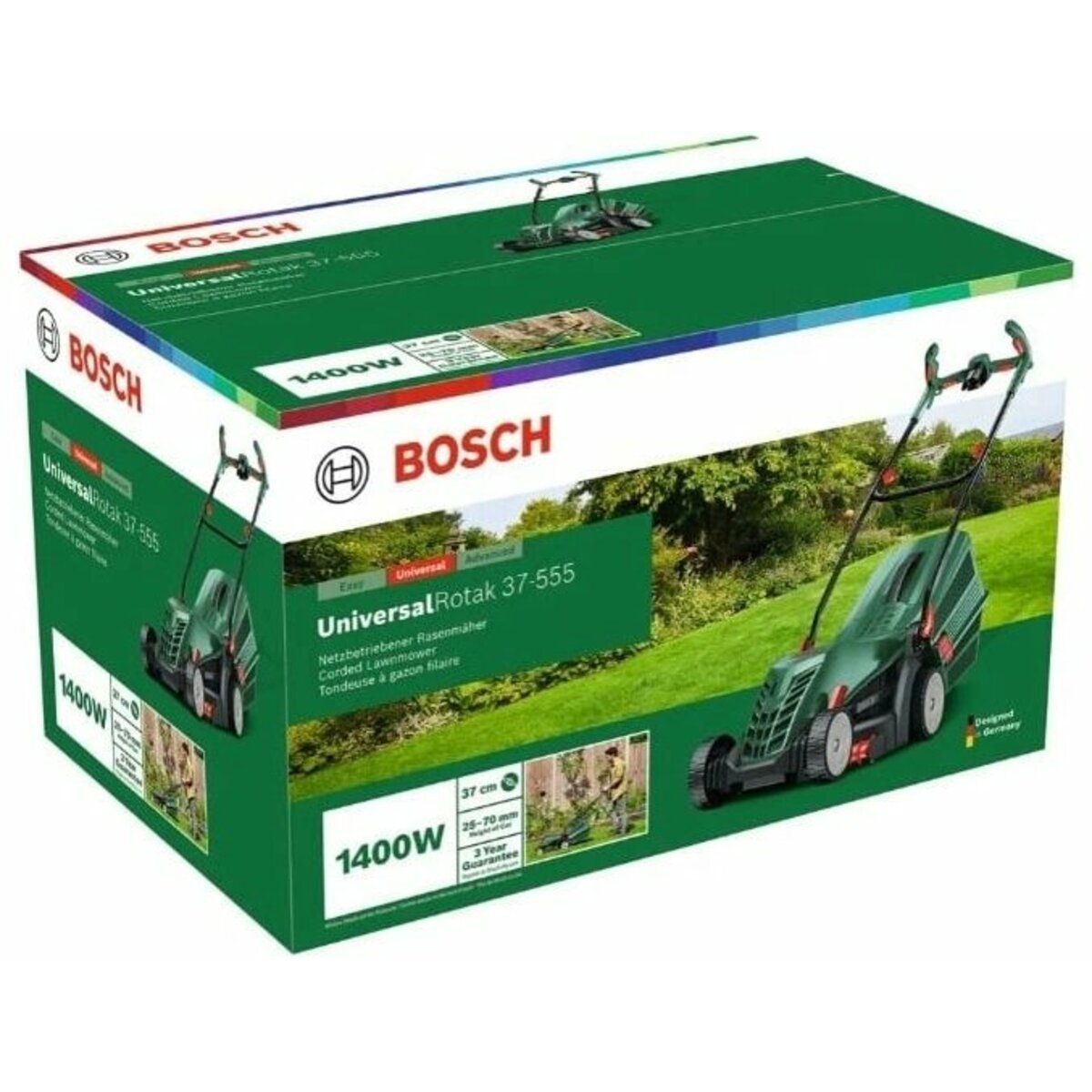 Газонокосилка роторная Bosch UniversalRotak 37-555 (Цвет: Green)