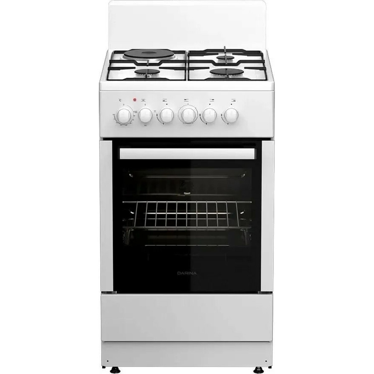 Плита комбинированная Darina 1E КМ 241 321 W, белый 