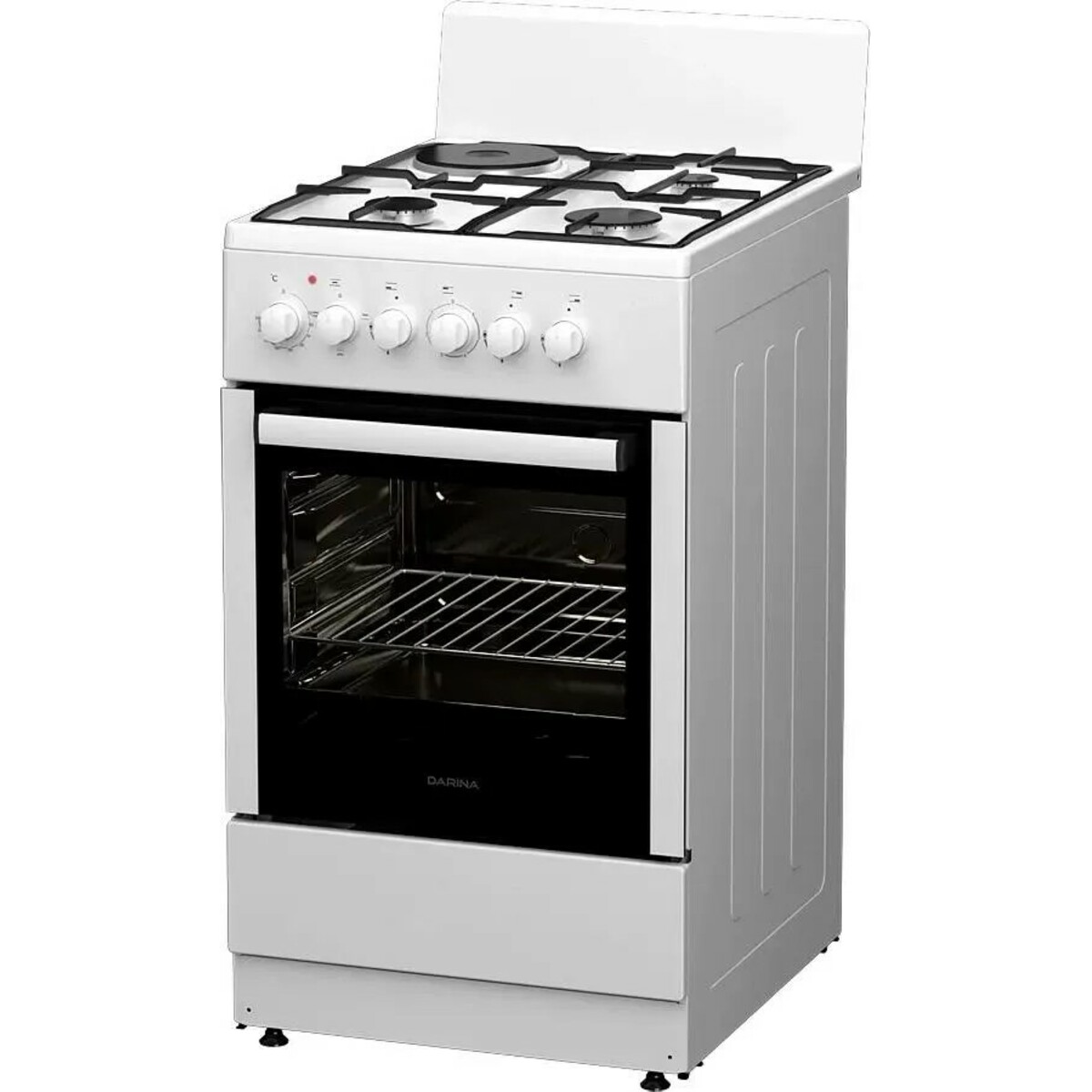 Плита комбинированная Darina 1E КМ 241 321 W, белый 