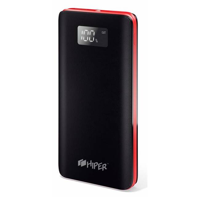 Мобильный аккумулятор Hiper BS10000 Li-Pol 10000mAh 2.1A+1A черный 2xUSB Мобильный аккумулятор Hiper BS10000 Li-Pol 10000mAh 2.1A+1A черный 2xUSB