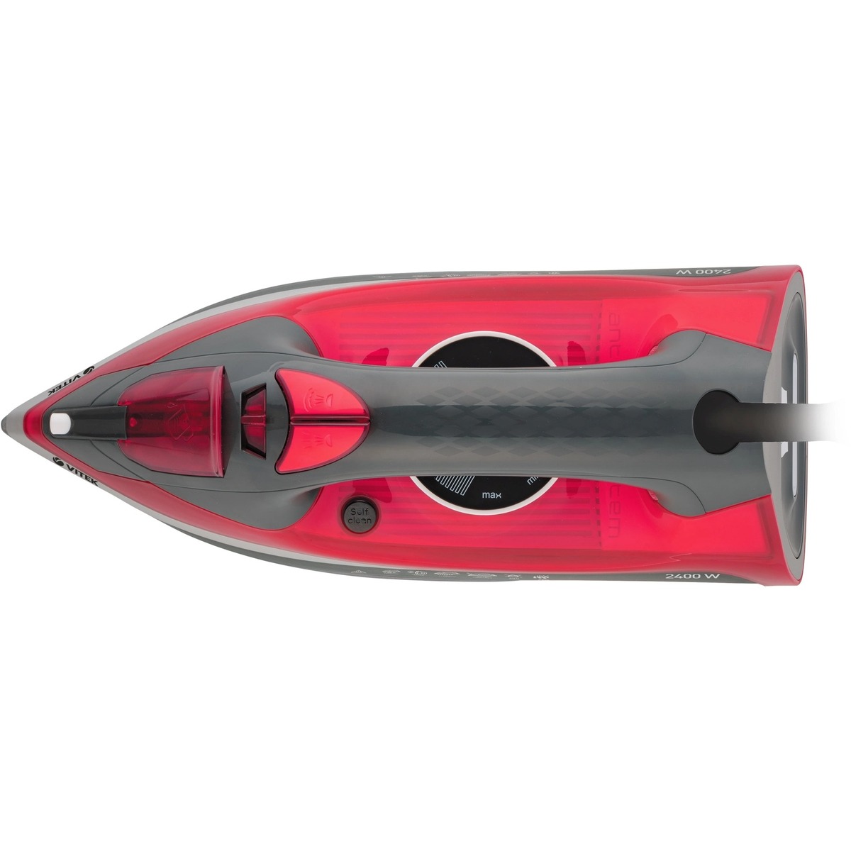 Утюг VITEK VT-8348 (Цвет: Red/Gray)